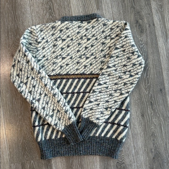 Vintage Simpsons Grey patterned sweater - Picture 3 of 3